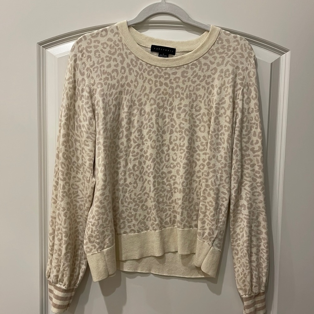 Sanctuary leopard top